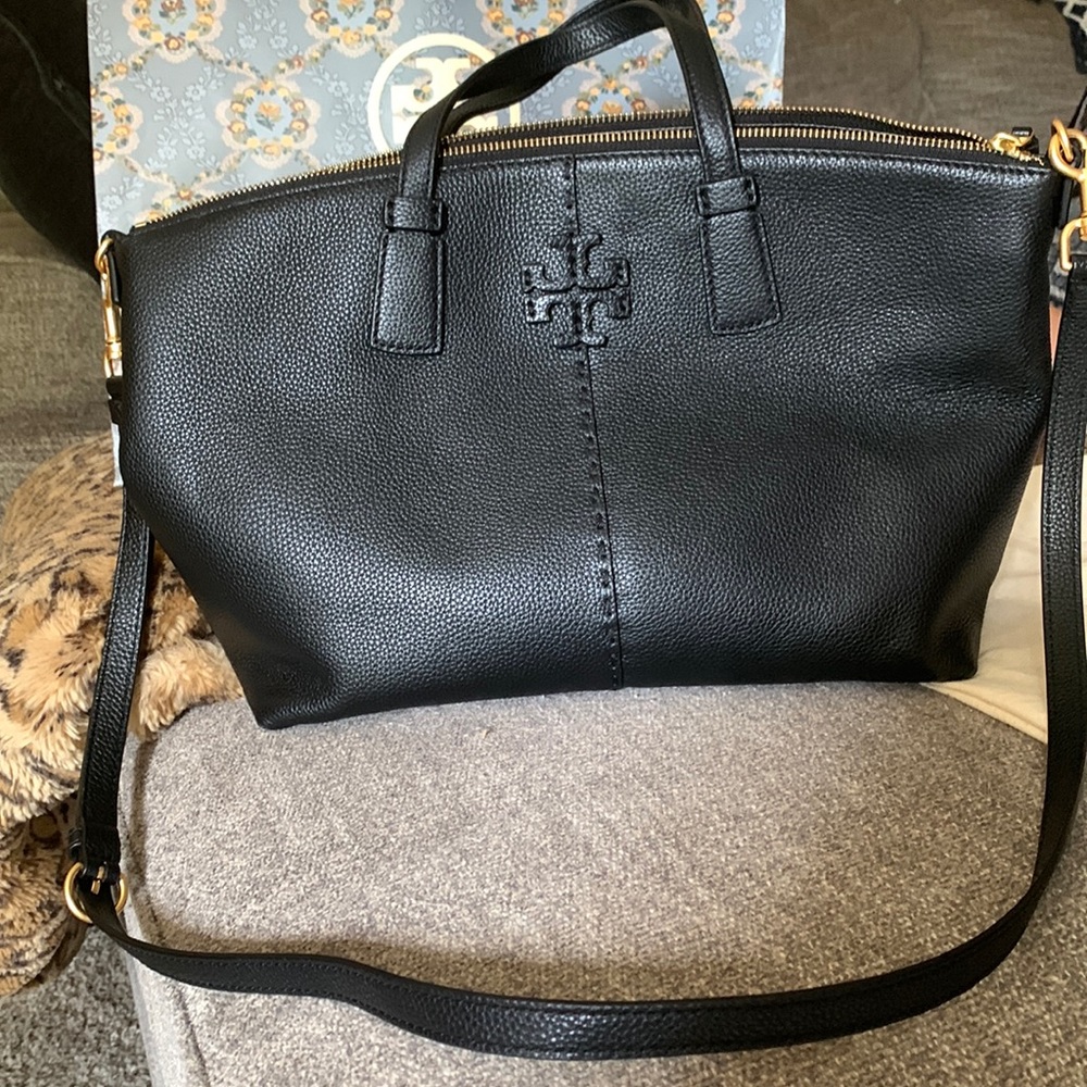 Tory Burch McGraw Top Zip bag